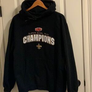Reebok Saints Super Bowl Champions Hoodie